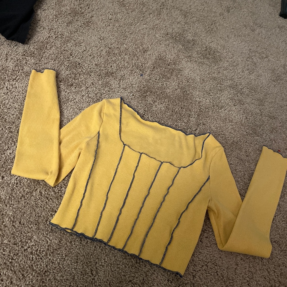 Yellow long sleeve